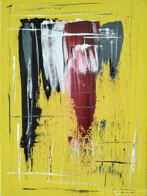 Картина интерьерная абстракция