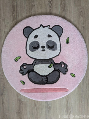 ТАФТИНГОВЫЙ КОВЁР ПАНДА-ЙОГ