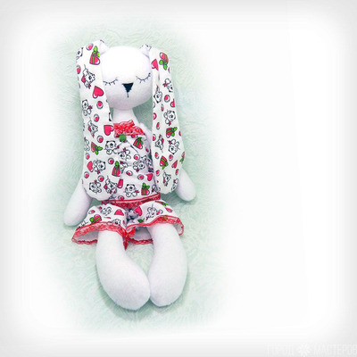 Зайка. Игрушка-сплюшка