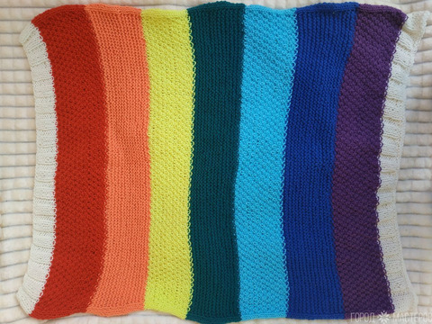 Плед детский Радуга, 55*65 см