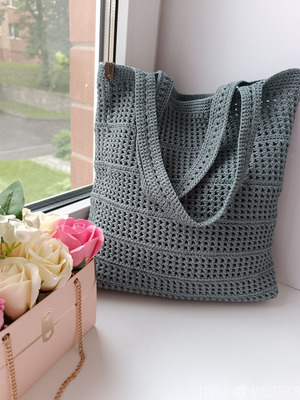 Сумка - шоппер ручной работы