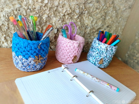 Интерьерные корзинки ручной работы