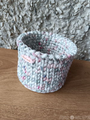 Интерьерные корзинки ручной работы - 6