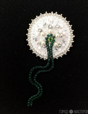 Брошь одуванчик - 2