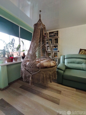 Кресло-шатер подвесное