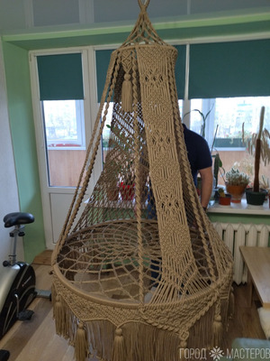 Кресло-шатер подвесное - 4