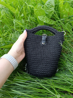 Сумочка через плечо ручной работы - 3