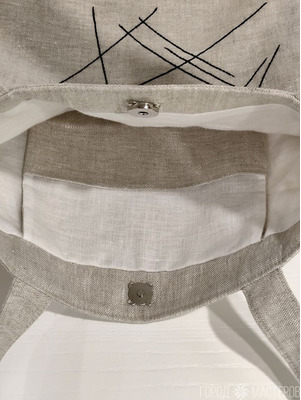 Сумка шоппер с ручной вышивкой - 2