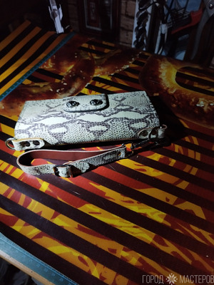 клатч для модниц.и чехол для ключей .бутиковая кожа питона из сша.мой https://vk.com/id175424969 - 3