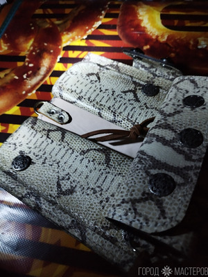 клатч для модниц.и чехол для ключей .бутиковая кожа питона из сша.мой https://vk.com/id175424969 - 7