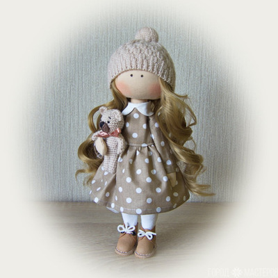 Кукла тильда интерьерная ручной работы