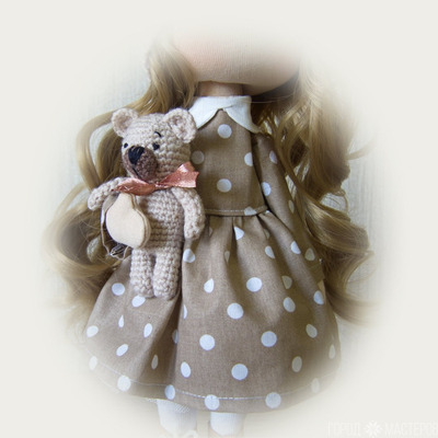 Кукла тильда интерьерная ручной работы - 3