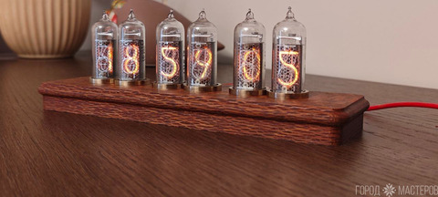 Часы на газоразрядных индикаторах ин-14