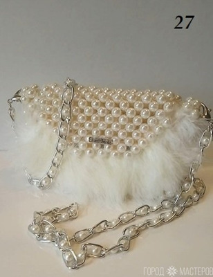 DIY- сумочка для невесты или на выпускной бал с перьями фазана. (ссылка видео в описании)