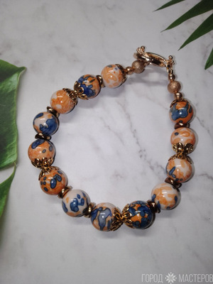 Браслеты из тигровой (леопардовой) яшмы - 3