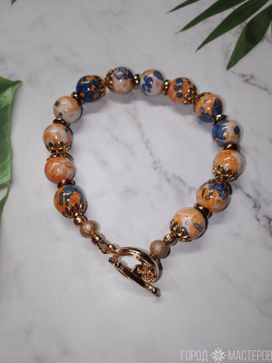 Браслеты из тигровой (леопардовой) яшмы - 10