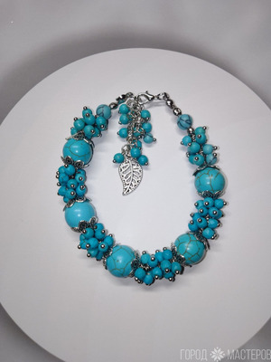 Шикарные браслеты из бирюзы - 2