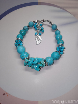Шикарные браслеты из бирюзы - 5
