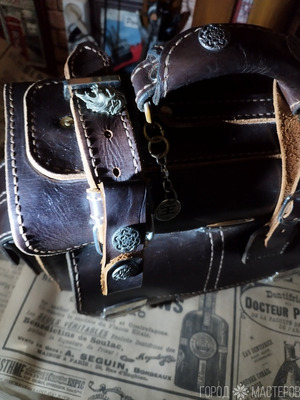 дорожная сумка, полностью ручная работа. кож9а.https://vk.com/id17542496