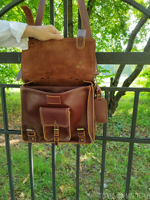 дорожная сумка, полностью ручная работа. кожа.https://vk.com/id175424969 - 5