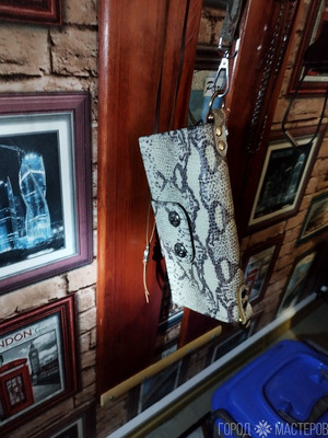 клатч.кожа.ручная работа.гарантия.https://vk.com/id175424969 - 8