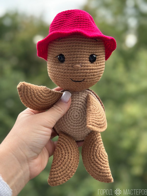 Вязаная черепашка