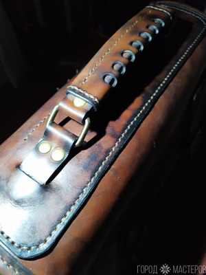 дорожная сумка, полностью ручная работа. кожа.https://vk.com/id175424969 - 8