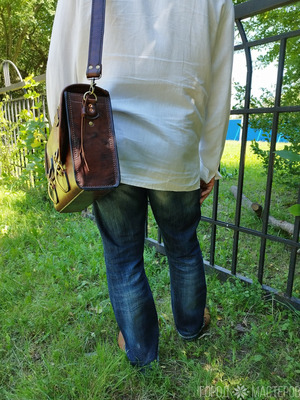 дорожная сумка, полностью ручная работа. кожа.https://vk.com/id175424969 - 10