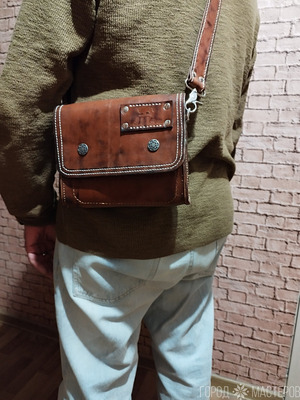 мужская сумочка для всего.кожа.гарантия.https://vk.com/id175424969 - 6
