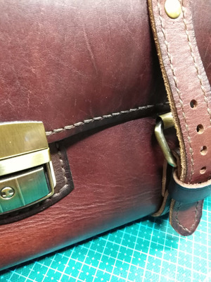 сумка, полностью ручная работа. кожа.https://vk.com/id175424969 - 3