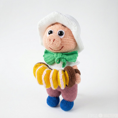 Вязаные персонажи из мультфильма ''Фунтик'' - 2