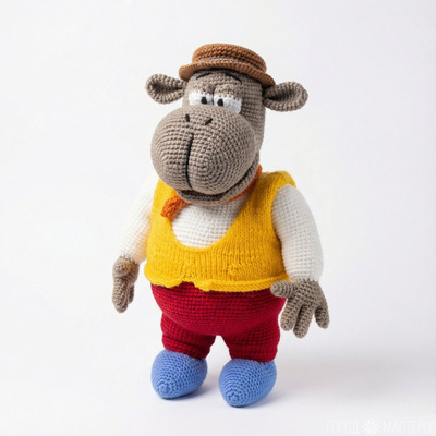 Вязаные персонажи из мультфильма ''Фунтик'' - 5