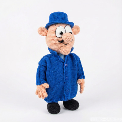 Вязаные персонажи из мультфильма ''Фунтик'' - 9