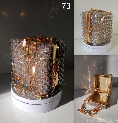 #diy - Топовая сумочка на не пришивном фермуаре  (видеообзор в описаниии