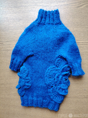 Свитер для сфинкса или маленькой собачки - 3