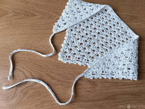 Косынки кроше ручной работы - 6