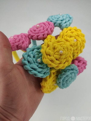 Ободок ,, Ромашка ,, - 3