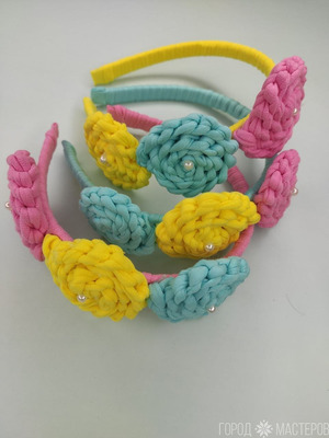 Ободок ,, Ромашка ,, - 5