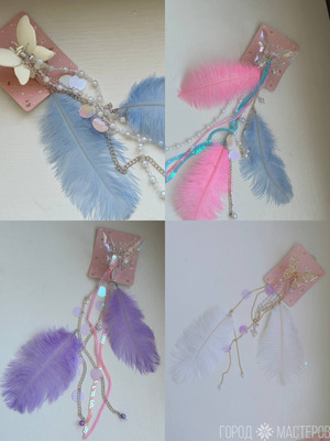 Заколки ,, Фламинго ,, - 2