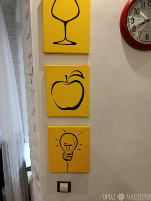 Картина интерьерная ручной работы.