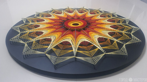 Картина в стиле String art - 3