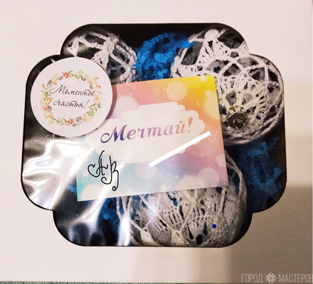 Новогодние ажурные шары и снежинки - 6