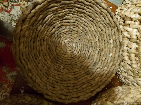 Плетеные тарелки. - 2