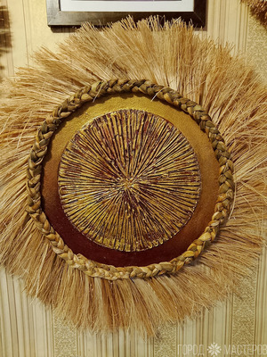 Декоративный круг для интерьера. - 2