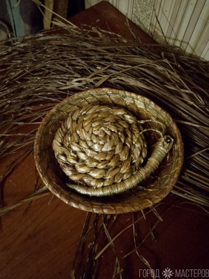 Подарки из рогоза.