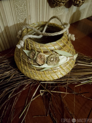 Подарки из рогоза. - 4