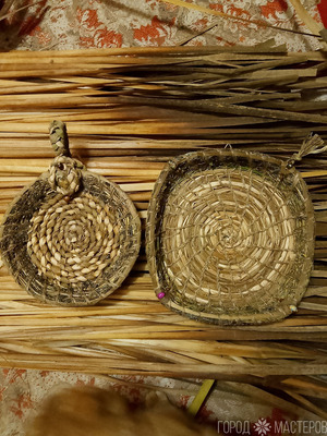 Подарки из рогоза. - 5