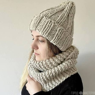 Авторские вязаные вещи на заказ. Шапки, шарфы, свитера, носки