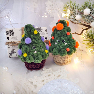 Ёлочка (ёлочная игрушка, брелок, подвеска в автомобиль) - 4