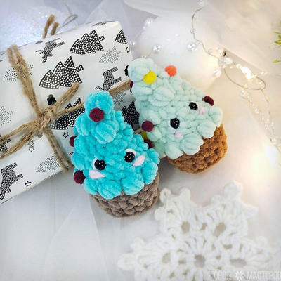 Ёлочка (ёлочная игрушка, брелок, подвеска в автомобиль) - 6